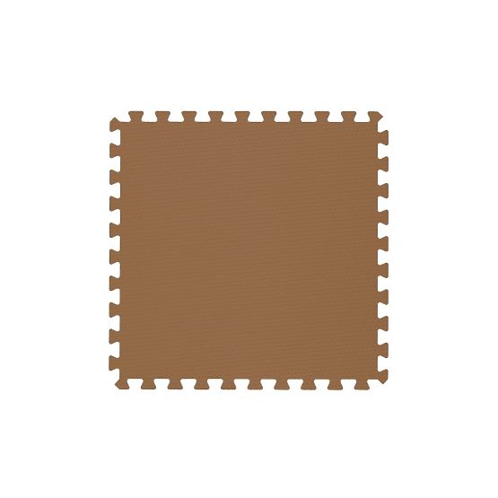 Mata do zabawy TODDLEKIND 130 x 130 cm - Camel