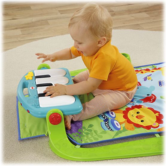 Mata edukacyjna Fisher Price pianinko II