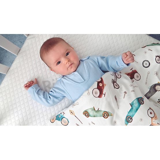 Materac do łóżeczka ASEPTIC z pianki antybakteryjnej: Rozmiar - 140x70