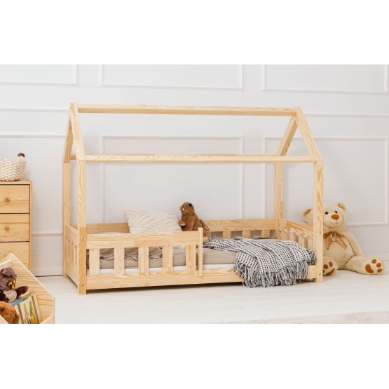 Dziecięca łóżko dom z bariera Mila Classic