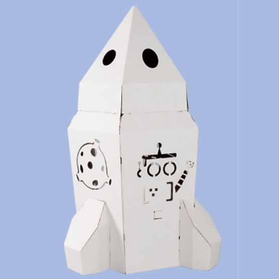 MINI rakieta kartonowa