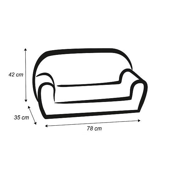Sofa Miodowy Miś