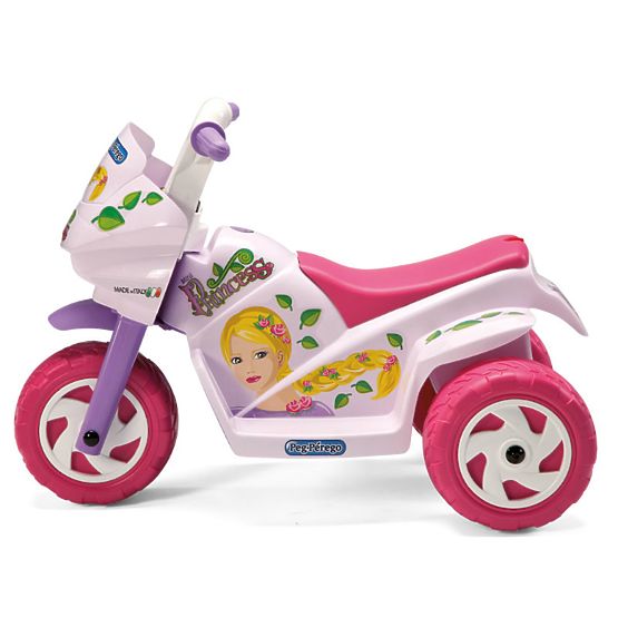 Motocykl elektryczny trójkołowy Peg Perégo - Mini Princess