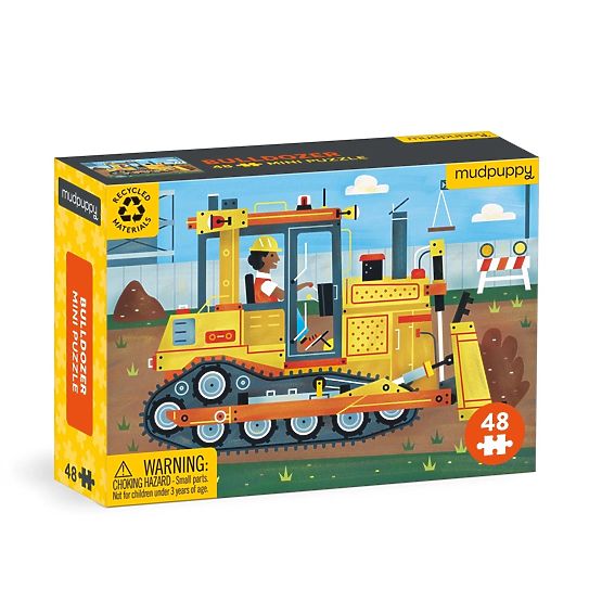 Mudpuppy Puzzle Buldożer 48 elementów