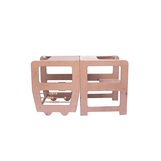 Wielofunkcyjna wieża do nauki Montessori