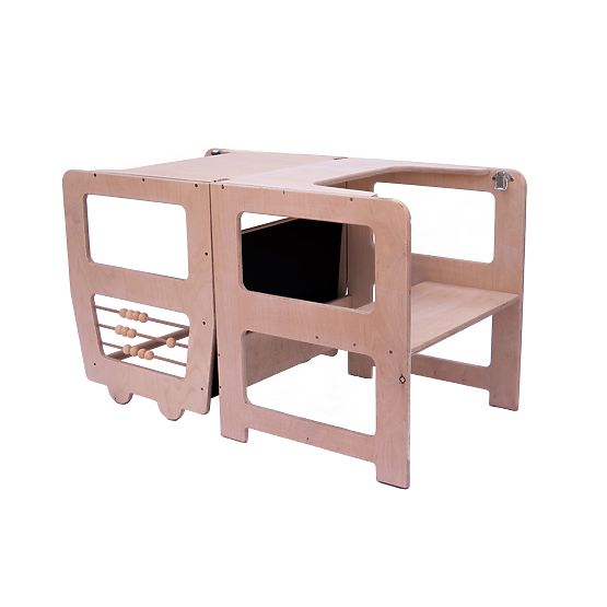 Wielofunkcyjna wieża do nauki Montessori