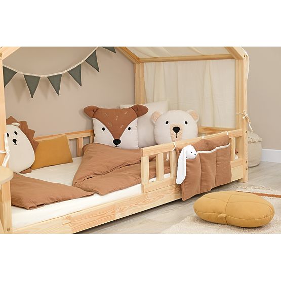 Muślinowy organizer Ourbaby 30x60 cm - toffi