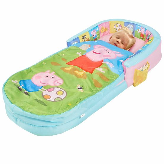 Nadmuchiwanie łóżko dziecięce 2w1 - Świnka Peppa