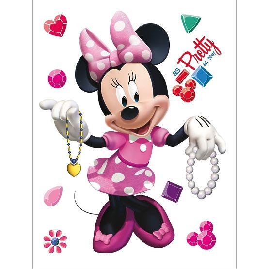 Naklejka maxi Myszka Minnie
