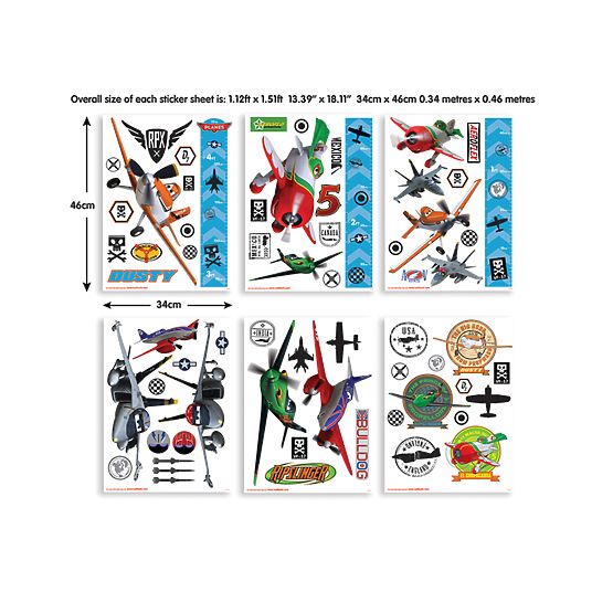 Naklejki Disney Samoloty