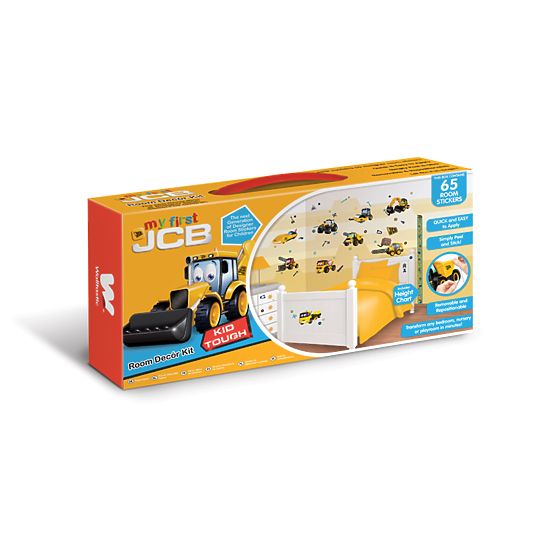 Naklejki Moje pierwsze maszyny JCB