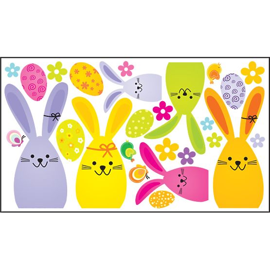 Naklejki na okno - Wielkanoc