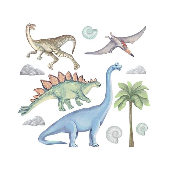 Naklejki na ścianę - dinozaury