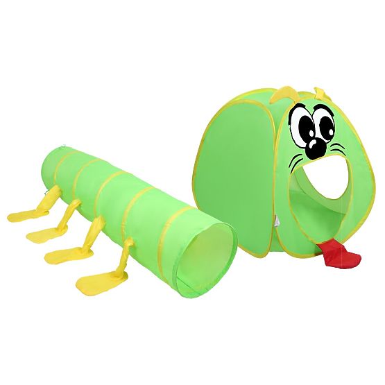 Namiocik + tunel stonoga 2w1