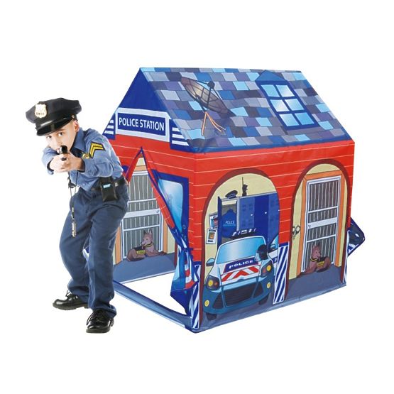 Namiot namiotowy dla dzieci posterunek policji, w który gram