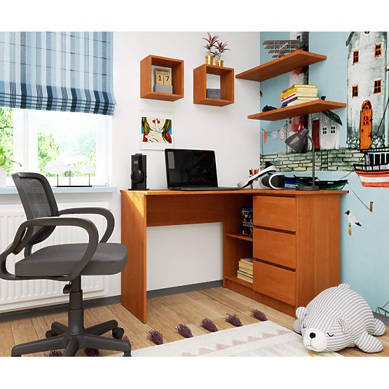 NAROŻNE BIURKO B16 CLP PRAWE OLCHA