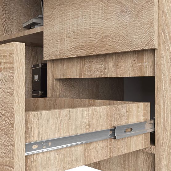 NAROŻNE BIURKO B16 CLP PRAWE PK SONOMA