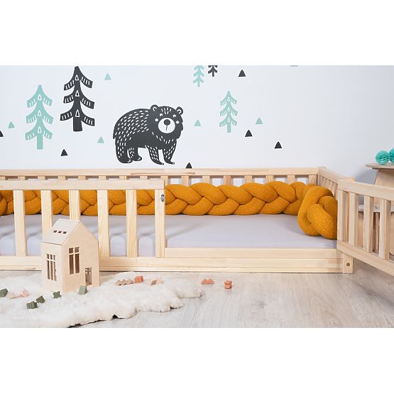 Niskie łóżko dziecięce Montessori Bear