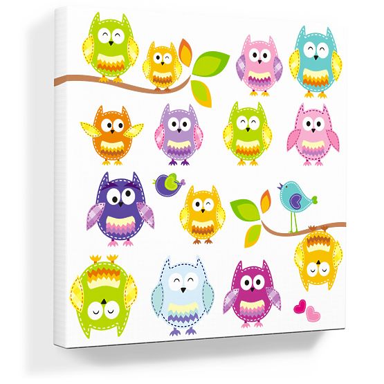 Obraz dla dzieci nr 52 - Sowy