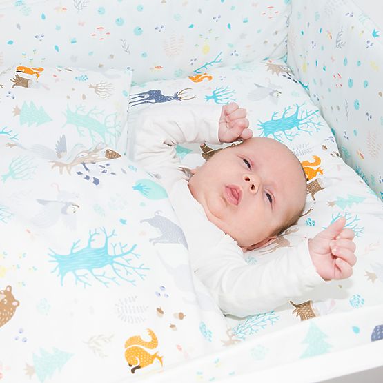 Ochraniacz do łóżeczka Dziki zachód