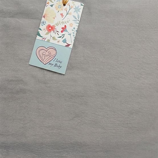 Ochraniacz do łóżeczka - jasnoszary