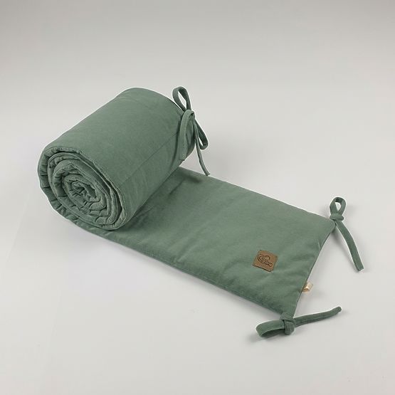 Ochraniacz do łóżeczka - zielony