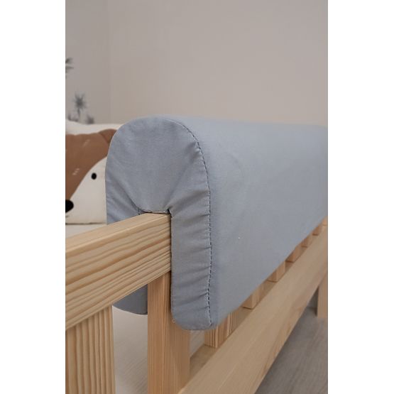 Ochraniacz na łóżko Ourbaby - Jersey - Jasnoszary