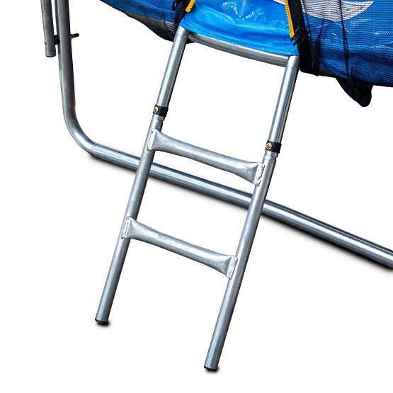 Ogrodowa trampolina z zewnętrzną siatką o średnicy 10 ft 304-312 cm + drabinka