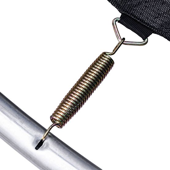 Ogrodowa trampolina z zewnętrzną siatką o średnicy 10 ft 304-312 cm + drabinka