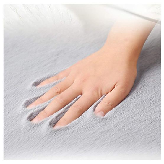 Dywan okrągły Królik - biały ecru