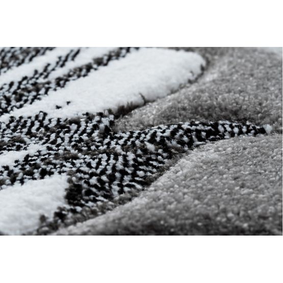 Okrągły dywan PETIT - Jednorożec - szary