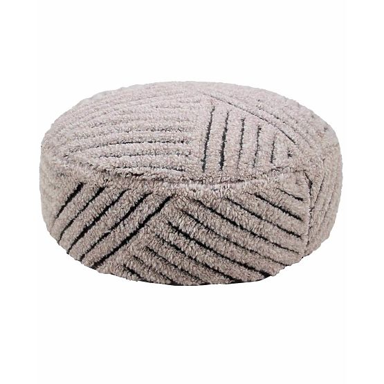 Okrągły pufowy worek fasolowy - Lorena Canals