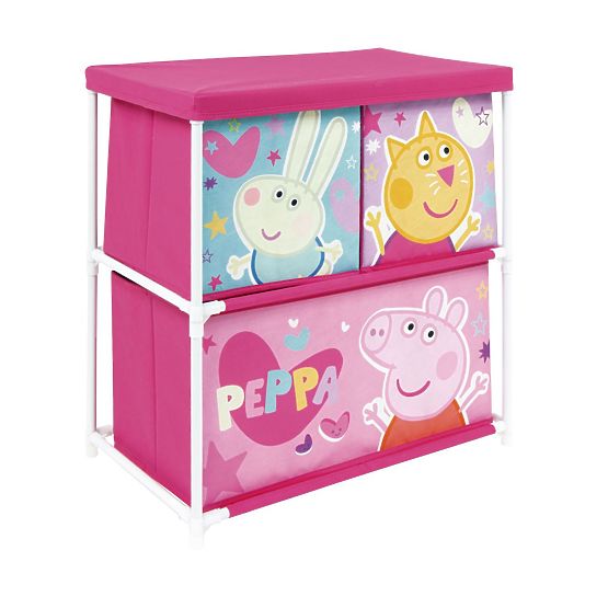 Organizer z szufladami Świnka Peppa