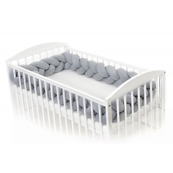 Osłona plecionki 360 cm - szara