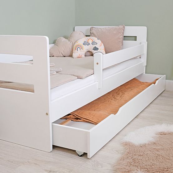 Ourbaby łóżko dziecięce Tomi - białe