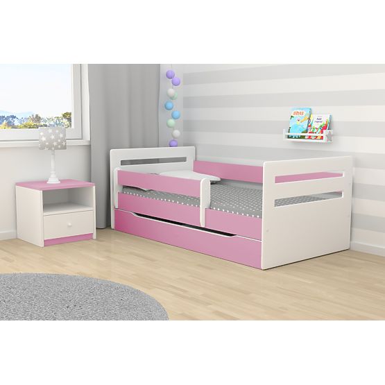 Ourbaby łóżko dziecięce Tomi - różowe