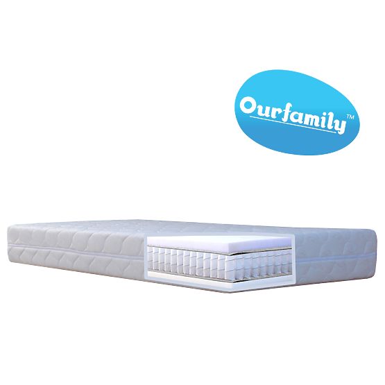 Ourfamily Materac kieszeniowy MAX - 200x90