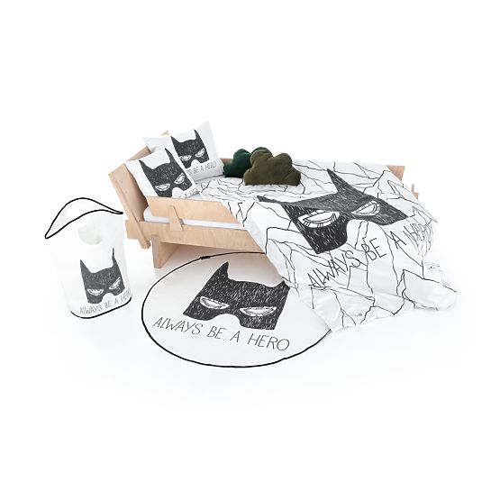 Pan. Dziecięca torba do przechowywania Little Fox - Batman