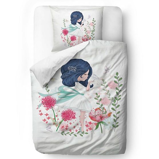 Pan. Little Fox Linen Agnes - Kwiaty wokół mnie