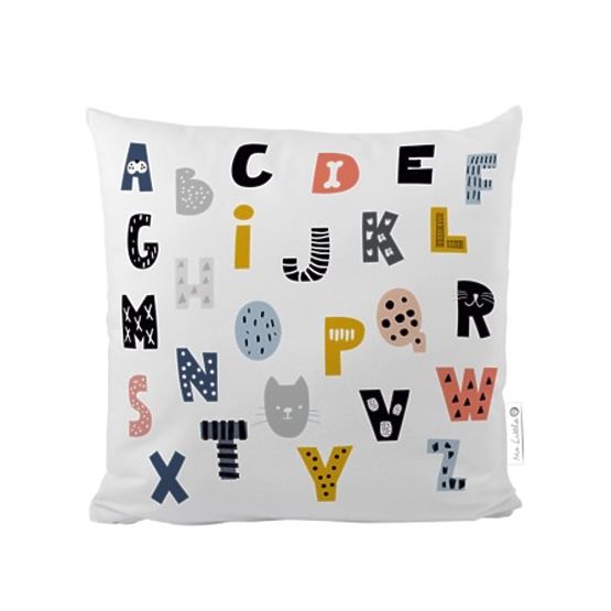 Pan. Little Fox Pillow Litery