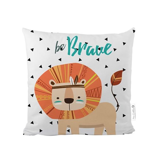 Pan. Little Fox Poduszka Odważny lew