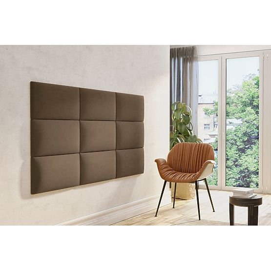 Panel tapicerowany Klasik - kakaowy