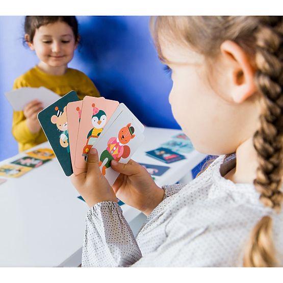 Petit Collage Cards w słoiku głupia małpa
