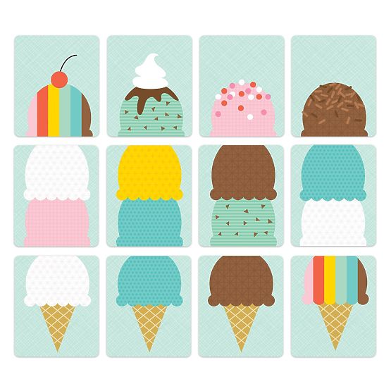 Petit Collage Gra Najlepsze Lody