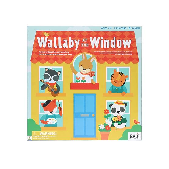 Petit Collage Gra Wallaby w oknie