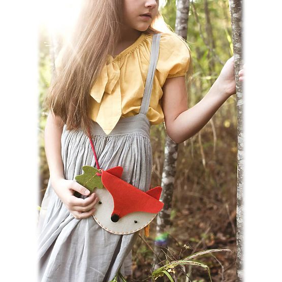 Petit Collage Uszyj sobie torebkę lis