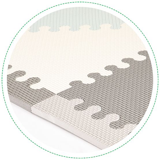 Piankowa edukacyjna mata puzzle 20 szt. 127x157cm ECOTOYS