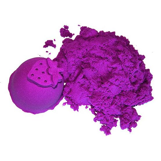 Piasek kinetyczny 2 kg - fioletowy