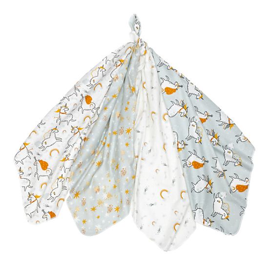 Pieluszki dziecięce - jednorożce 4 szt