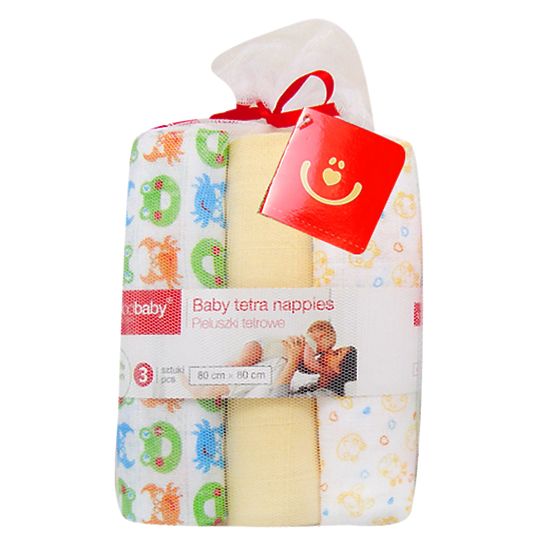 Pieluszki tetrowe z nadrukiem